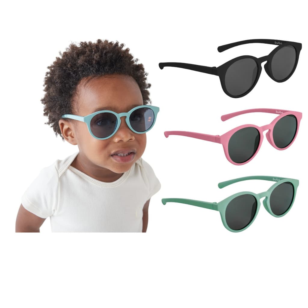 Óculos de Sol Infantil De Armação Flexivel-Buba