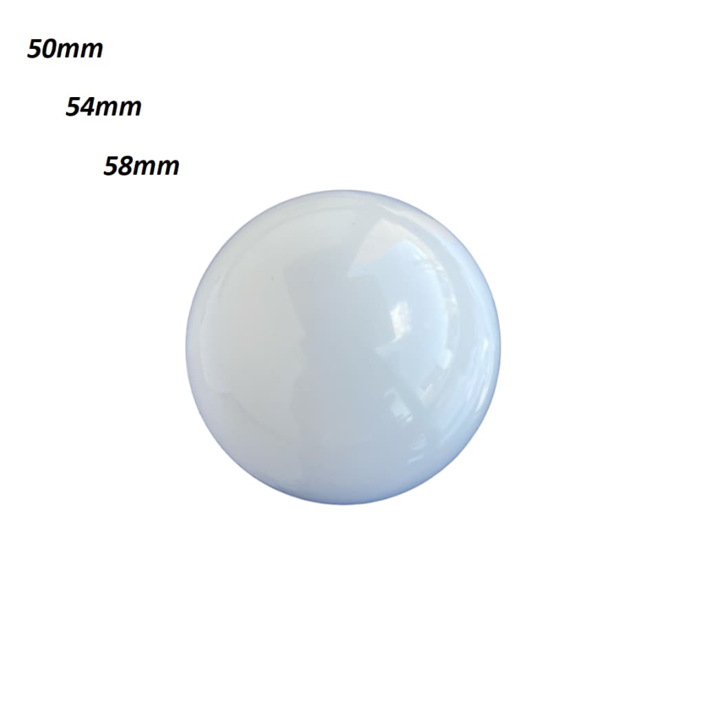 Bolão Bola 54 Ou 58mm Branco Novo Para Bilhar Sinuca Snooker