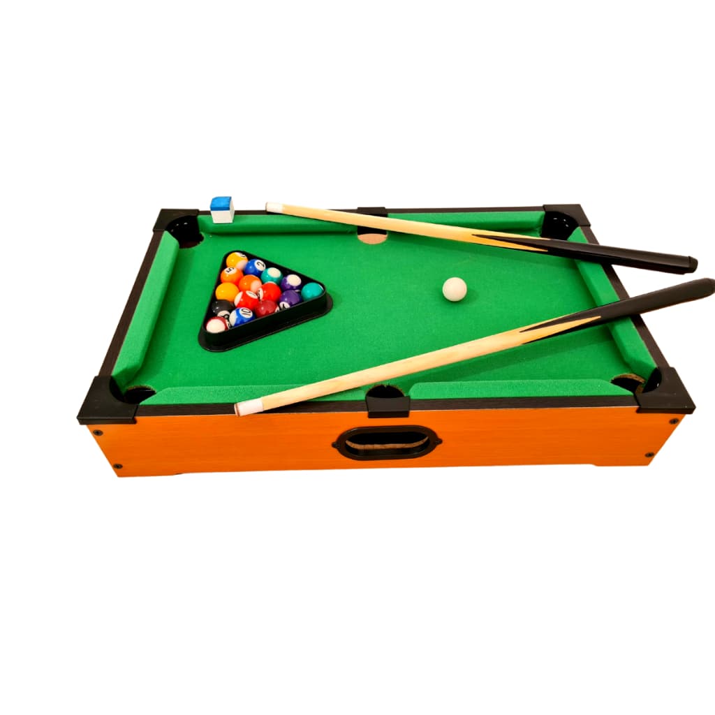 Mesa De Bilhar Mini Sinuca Pequena - Infantil De Madeira