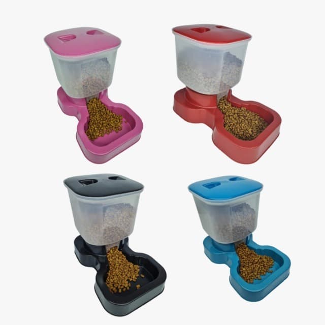 COMEDOURO AUTOMÁTICO P/CÃES GRANDE PORTE 8 LITROS - MENPLAST