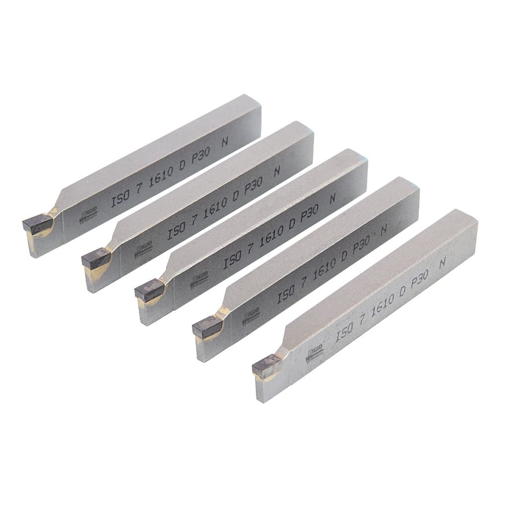 Ferramenta Soldada Bedame Iso 7 1610 Para Torno - 05 Pçs