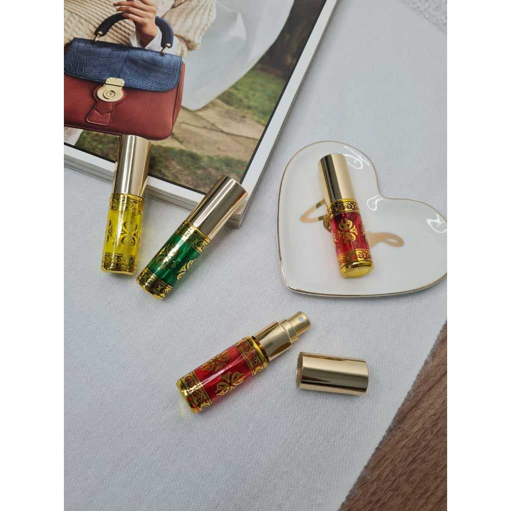 Frasco Porta perfume 5ml de vidro Válvula spray