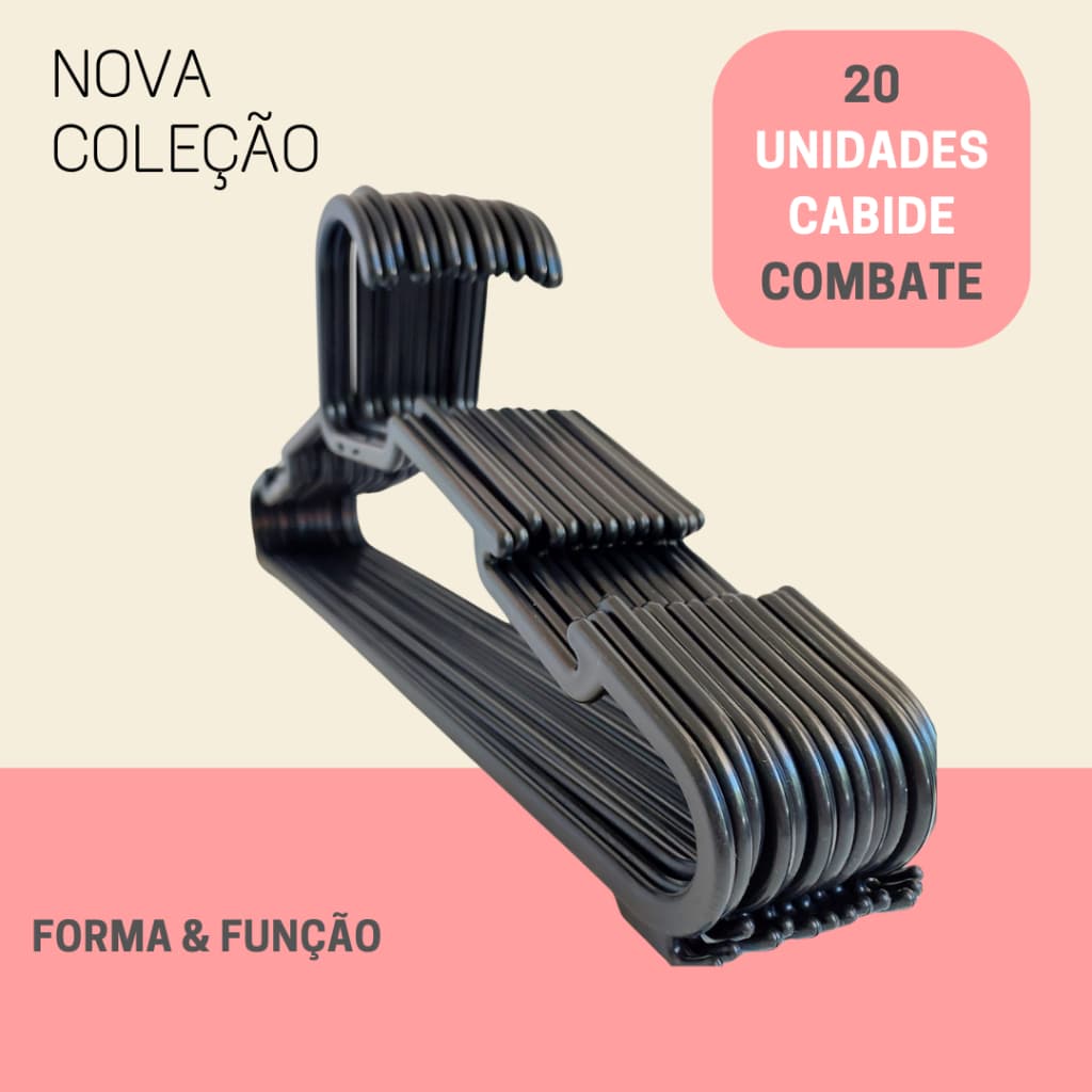 KIT 20/30/50/100/150 CABIDES COMBATE PRETO ADULTO E RESISTENTE PARA ROUPAS PESADAS JAQUETAS CALÇAS
