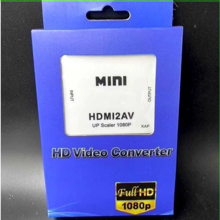 Mini HP Video Conversor 1080P-  HDMI 2AV / HDMI 2VGA / VGA 2HDMI