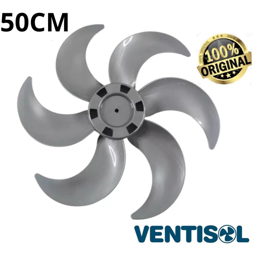 Hélice Original para o ventilador Ventisol Turbo 6 - 50cm - 6 pás