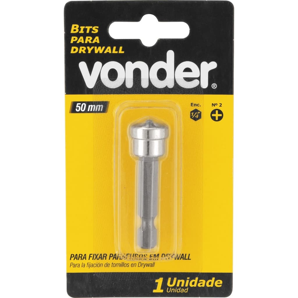 Bits para drywall, PH2, 50 mm - Vonder