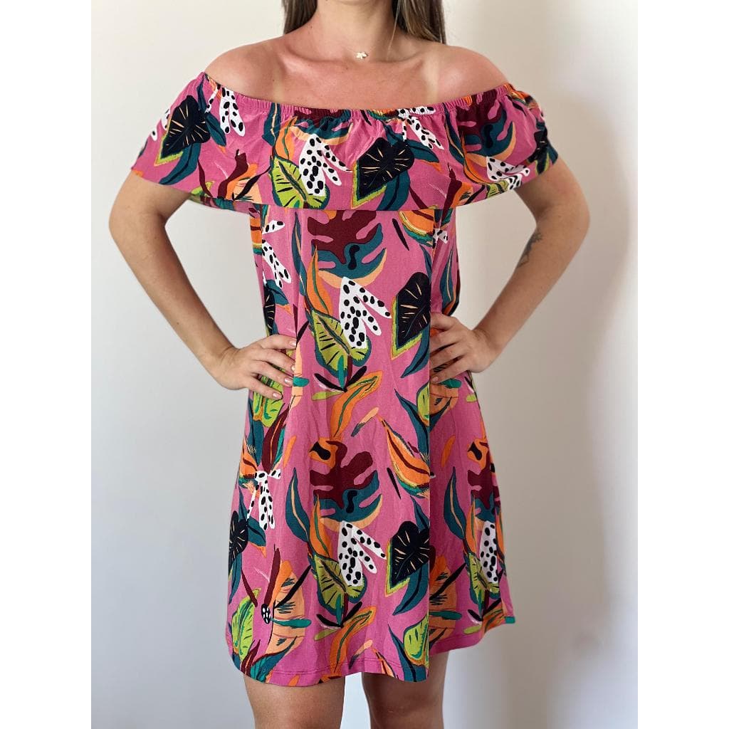 Vestido Ciganinha Ombro a Ombro  Liganete Malha Fria Elegância e Conforto em um Único Vestido
