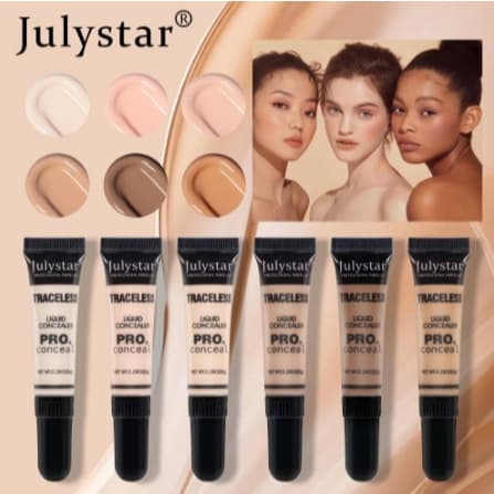 Concealer Líquido À Prova D'água Cobertura Total Foundation Corretor Julystar