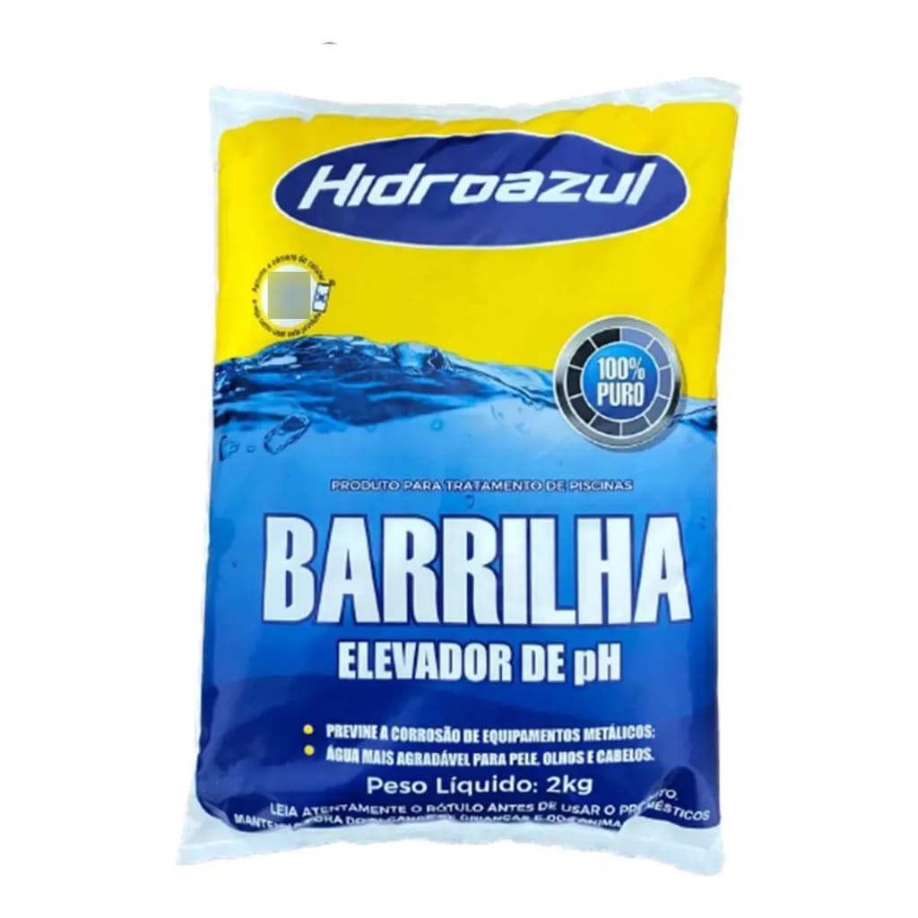 Elevador De Ph Para Piscina Hidroazul 2 Kg