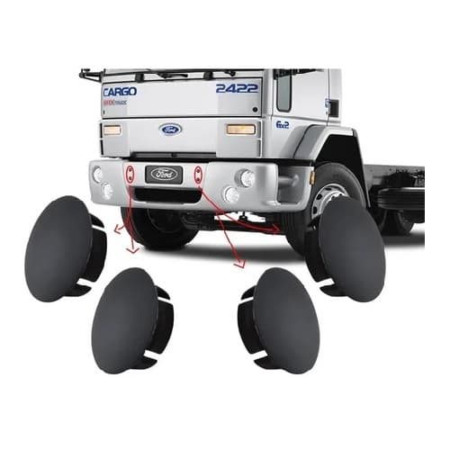 Tapa Furo Tampa Cega Para-choque Ford Cargo 1C4517F005AAYBC