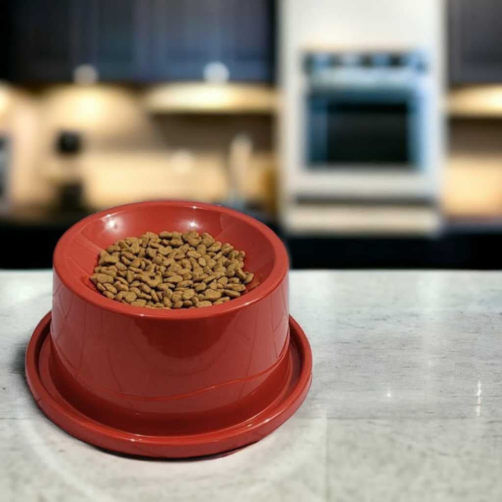 Comedouro Alto Ergonômico Postura Anti-Formiga Burdog - 150ml Para Cães e Gatos