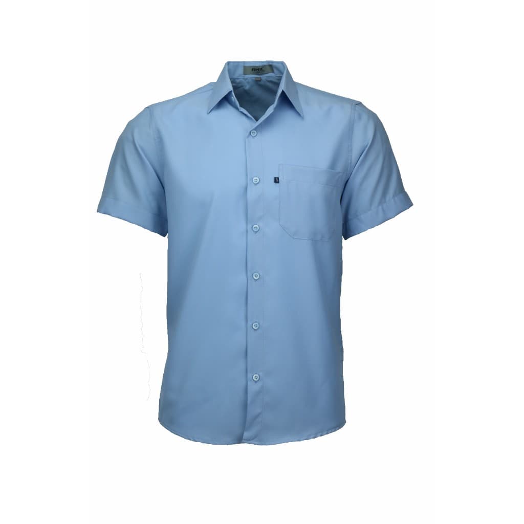 Camisa Microleve Manga Curta Amil Com Bolso Não Amassa 440