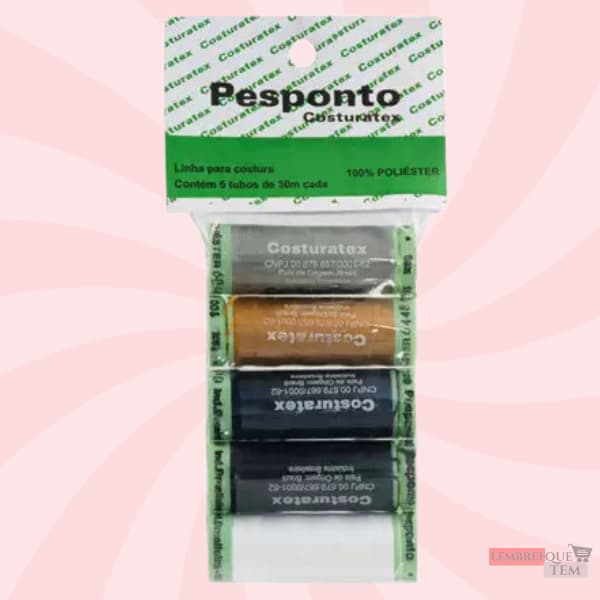 Linhas Sortidas Pesponto para Costura Costuratex linha de costura