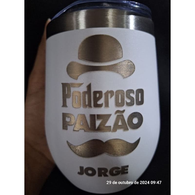 Kit 11 Copos Térmicos cuia 360 ML Personalizado
