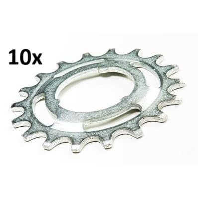 10 Roda Livre Catraca Pinhão de Cubo Contra Pedal Encaixe 18 Dentes Bicicleta Bike