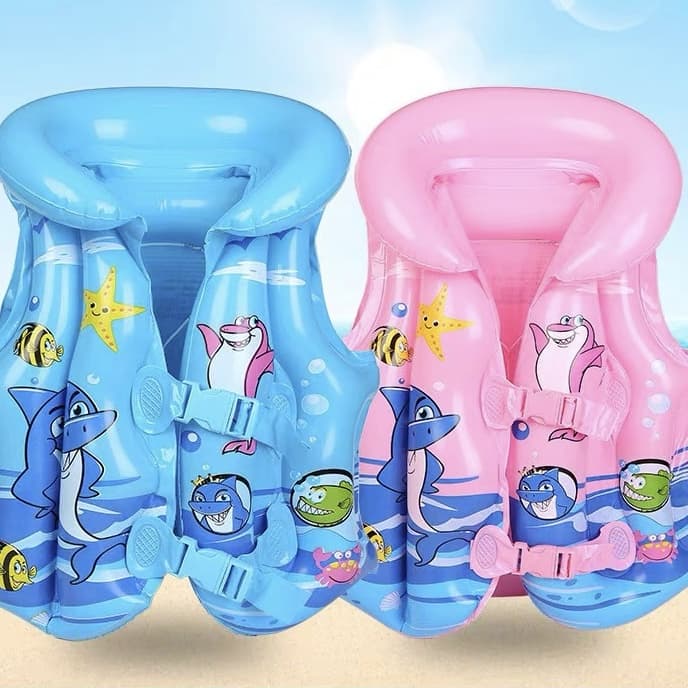 Boia Infantil Colete 3 Tamanhos Inflável Brinquedo Piscina Praia Lago
