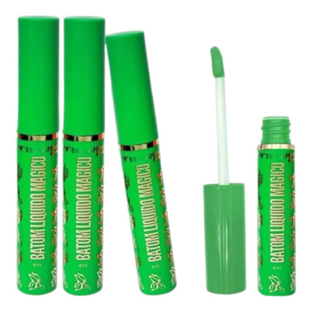 Batom Da Vovó Liquido Magico Verde Bella Femme