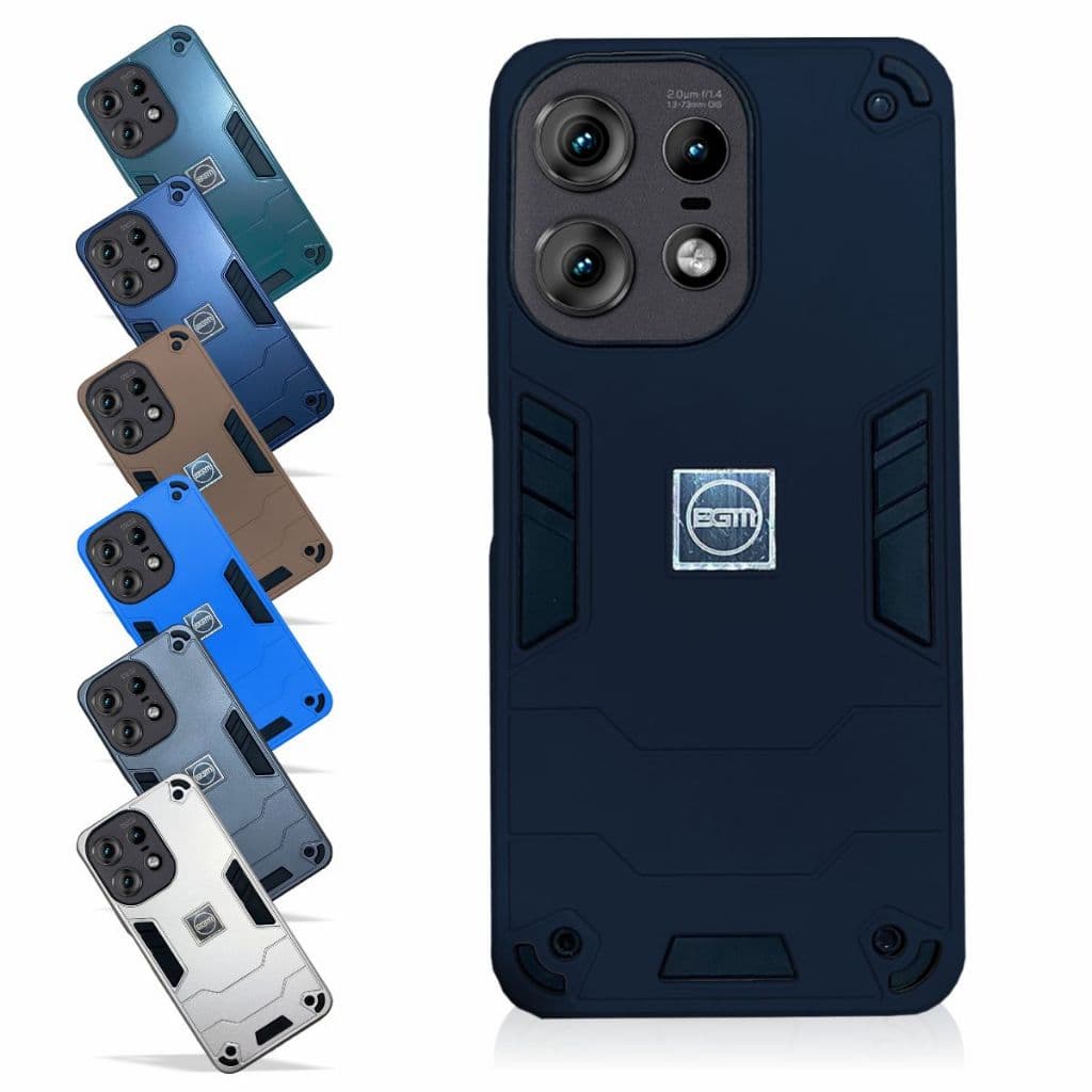 Capa Capinha Armadura + Película Para Moto Edge 50 Pro