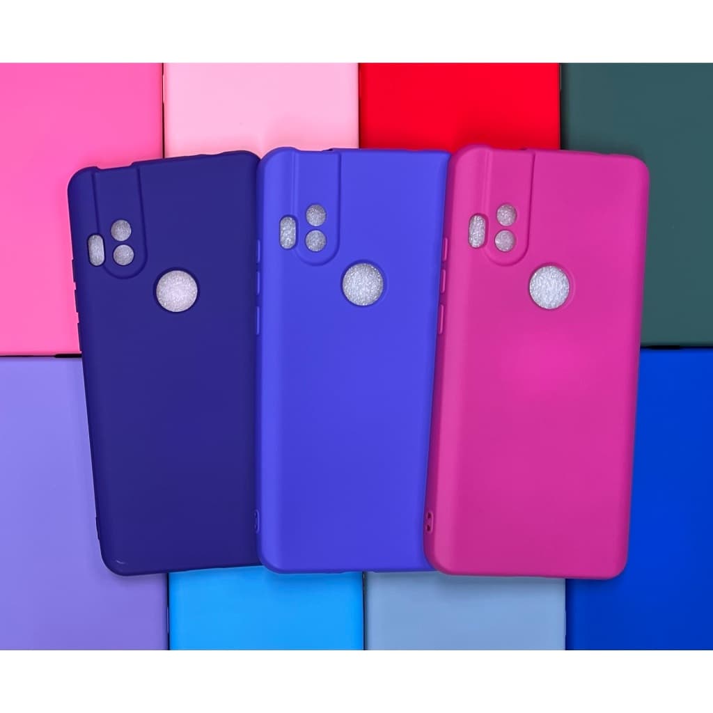 Capa para Motorola One Hyper / Capa + Pelicula 3D ou So 1 Capinha Aveludada Case