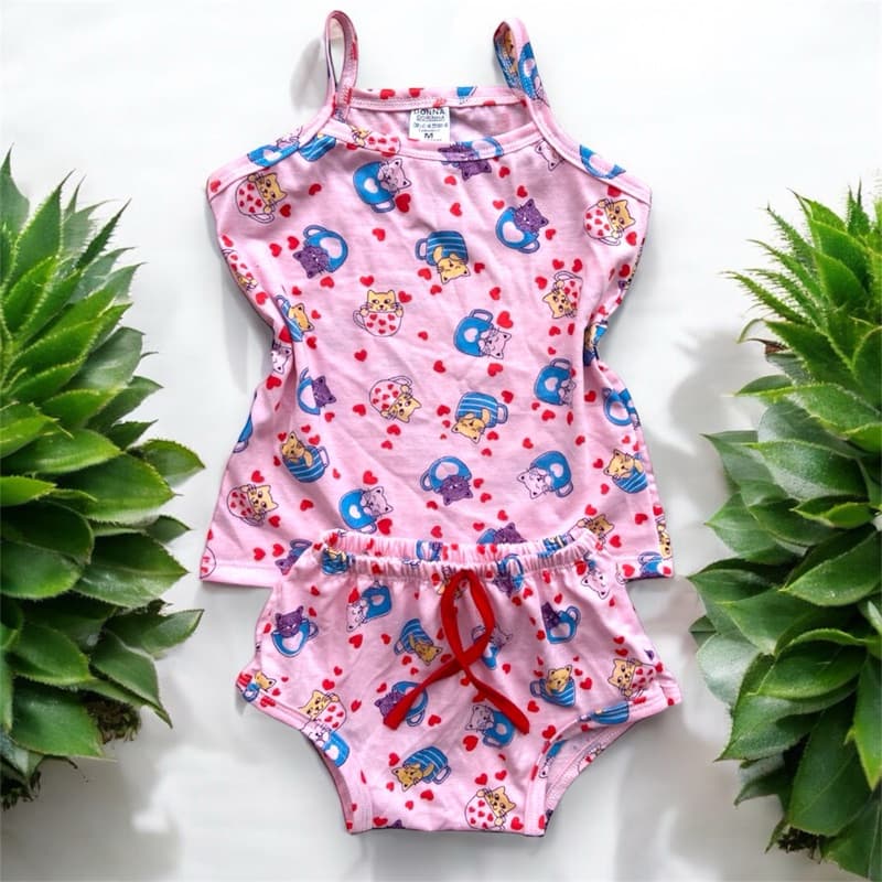 kit 5 conjuntos tapa fralda bebe algodao menina e menino dia a dia verão calor tapa fralda