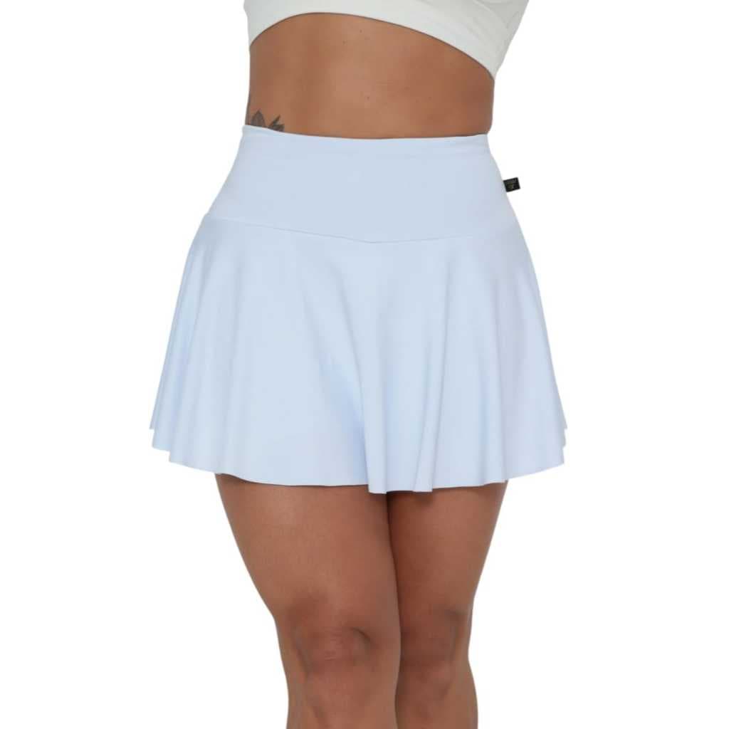 Short Saia Tapa Bumbum Fitness Com Short Interno/suplex em poliester