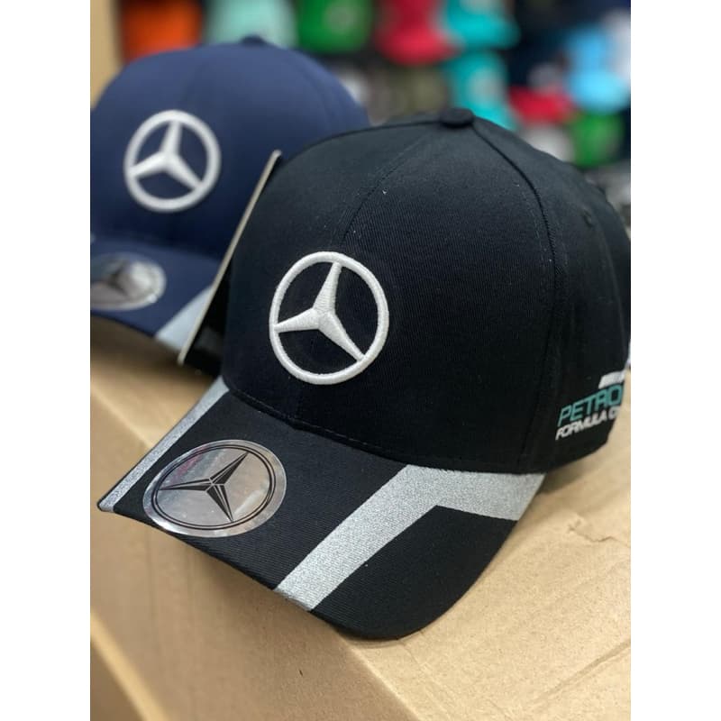 Boné Mercedes bens petronas AMG fitão várias cores