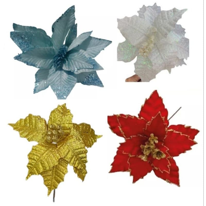 Flores Natalinas Bico de Papagaio Cores e Modelos Variados