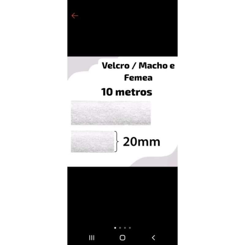 Velcro macho e fêmea , branco