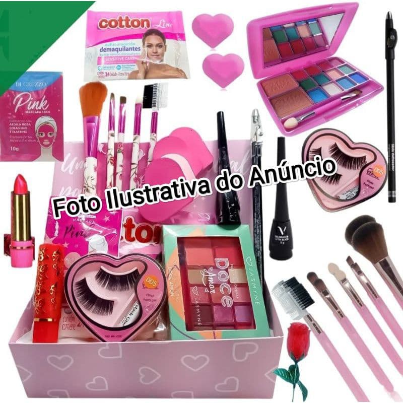 Kit de Maquiagem Surpresa 10 Itens