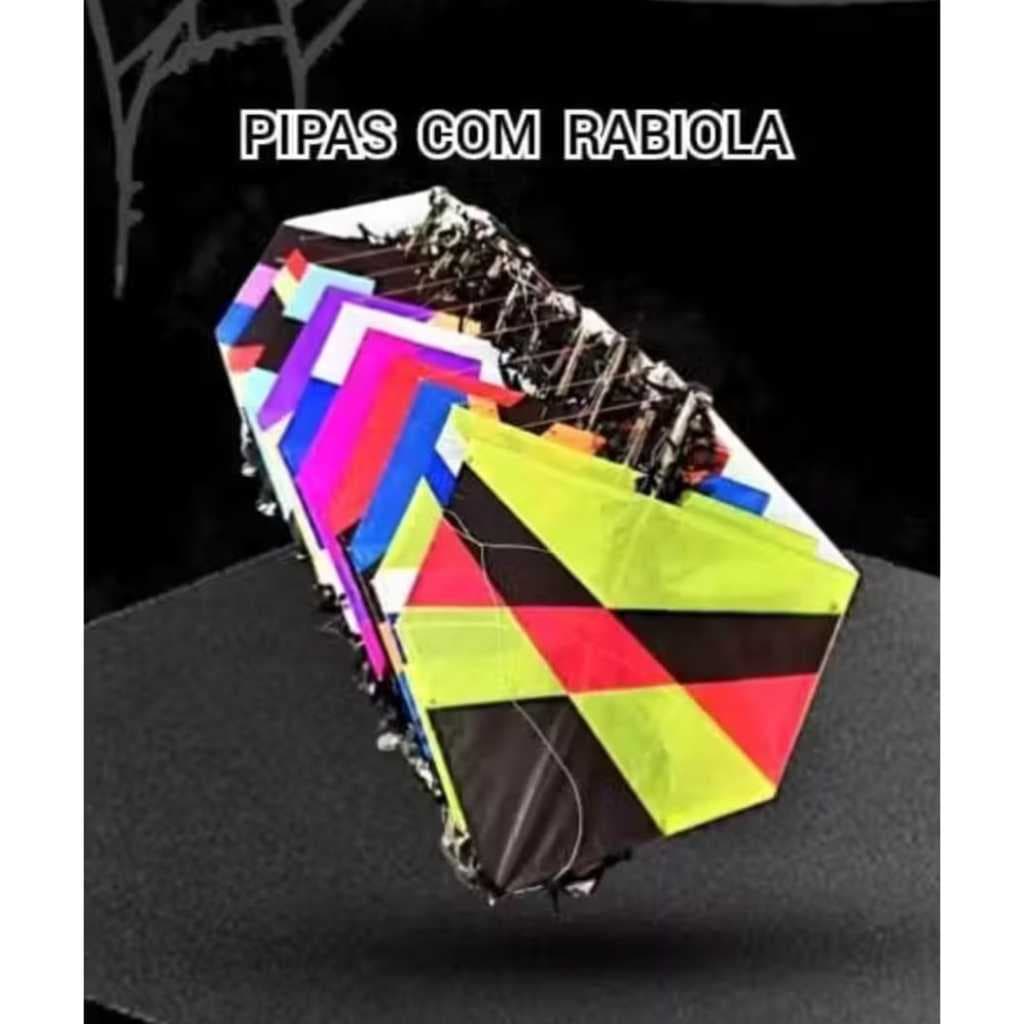 10 PIPAS COM RABIOLA , *IMAGENS ACIMA ILUSTRATIVAS*