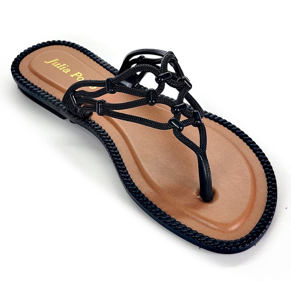 Sandália Trançada Macia Chinelo Feminino Mulher Macio Verão Lançamento Promoção