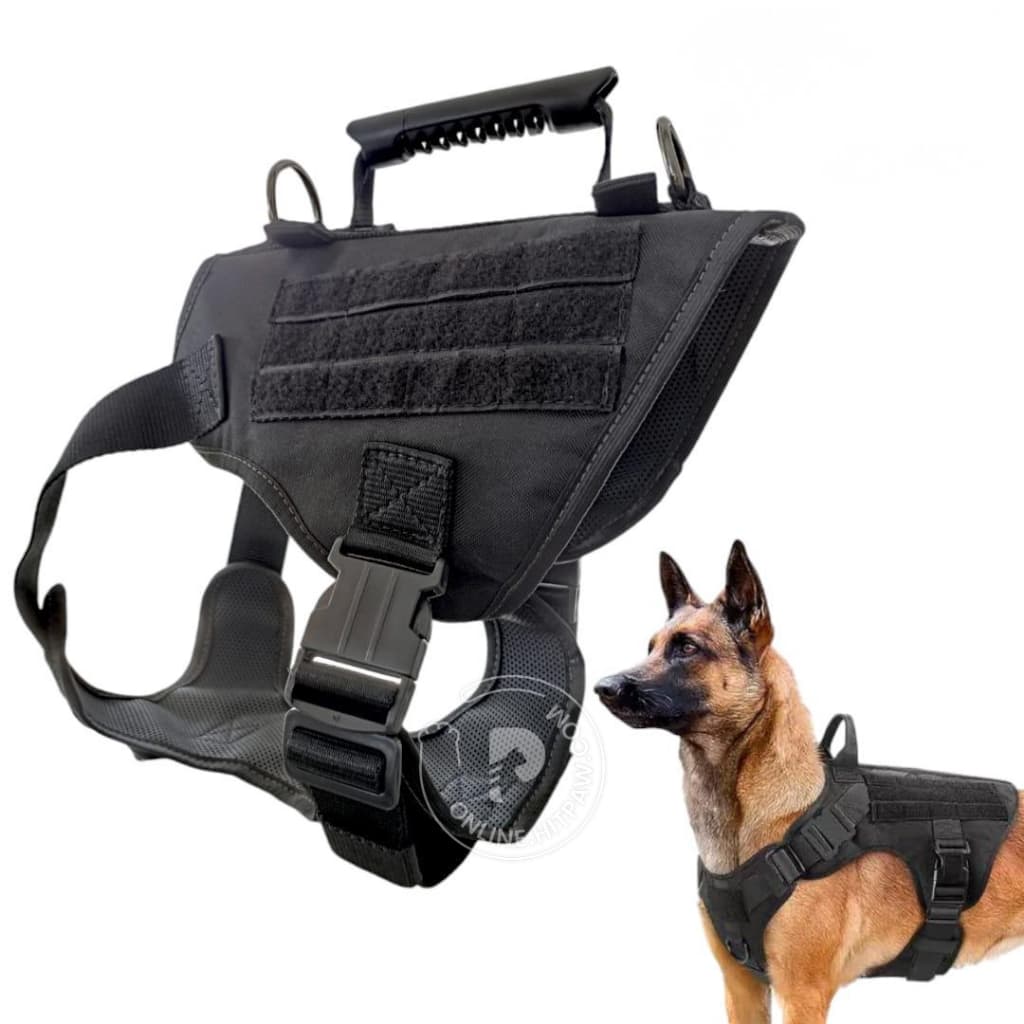 Peitoral Colete Resistente Para Cachorros Médio Grande Porte Peitoral Tático