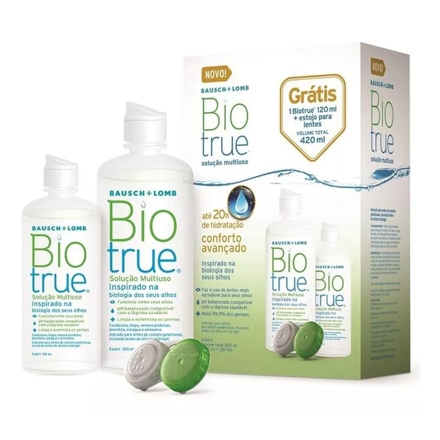Renu Biotrue 300 + 120 Ml + Entrega Rápida
