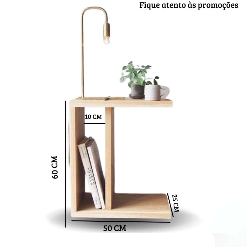 Mesa de Apoio Lateral SOFA OU CAMA madeira CLASSIC-ENVIO IMEDIATO