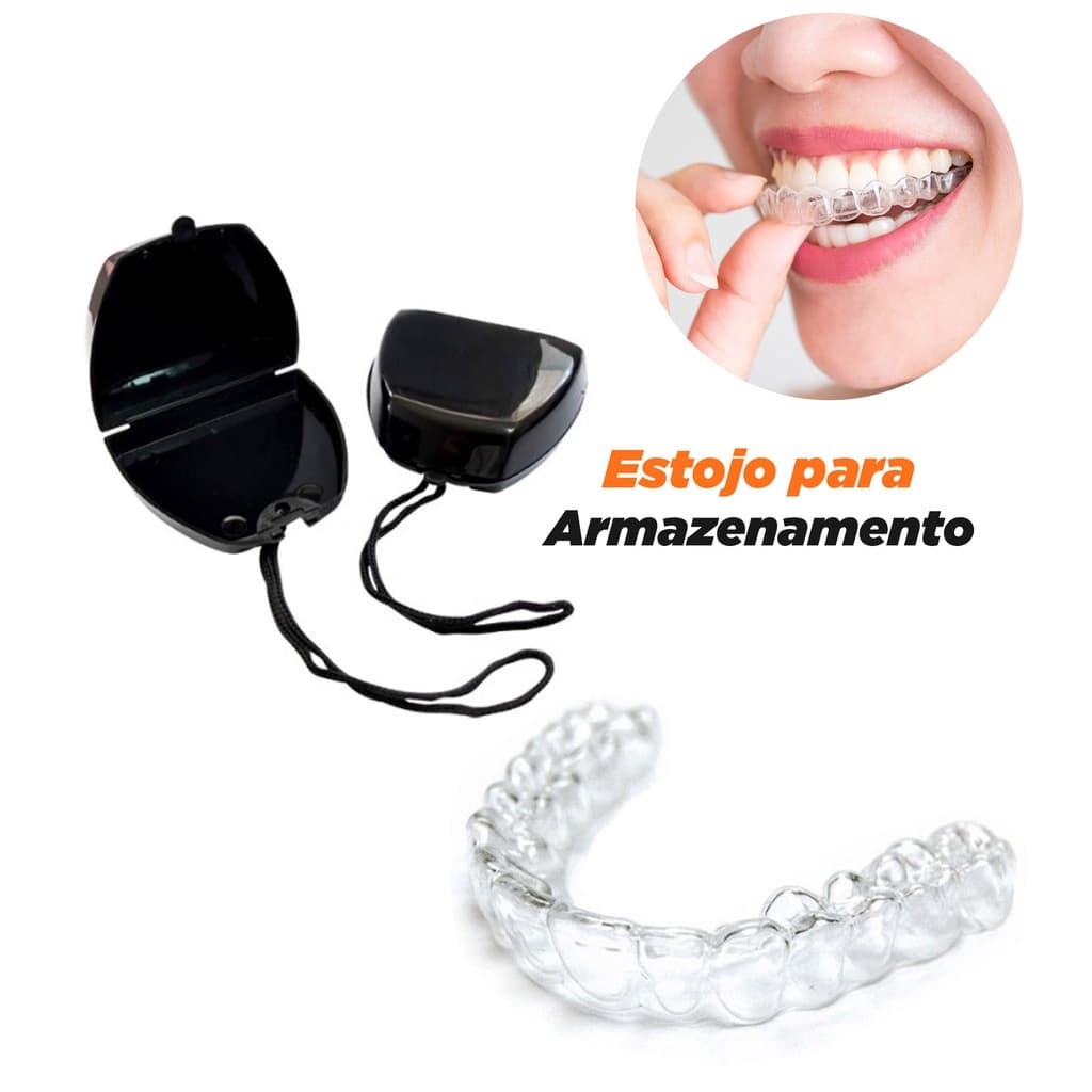 Kit para Tratamento Placa de Silicone moldável Inferior e Superior
