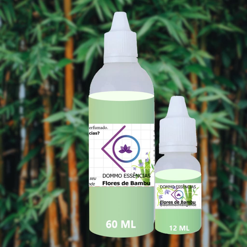 BAMBU - Essência de 12 e 60 ml CONCENTRADA para Umidificador | Sabonete | Desinfetante | Disufor