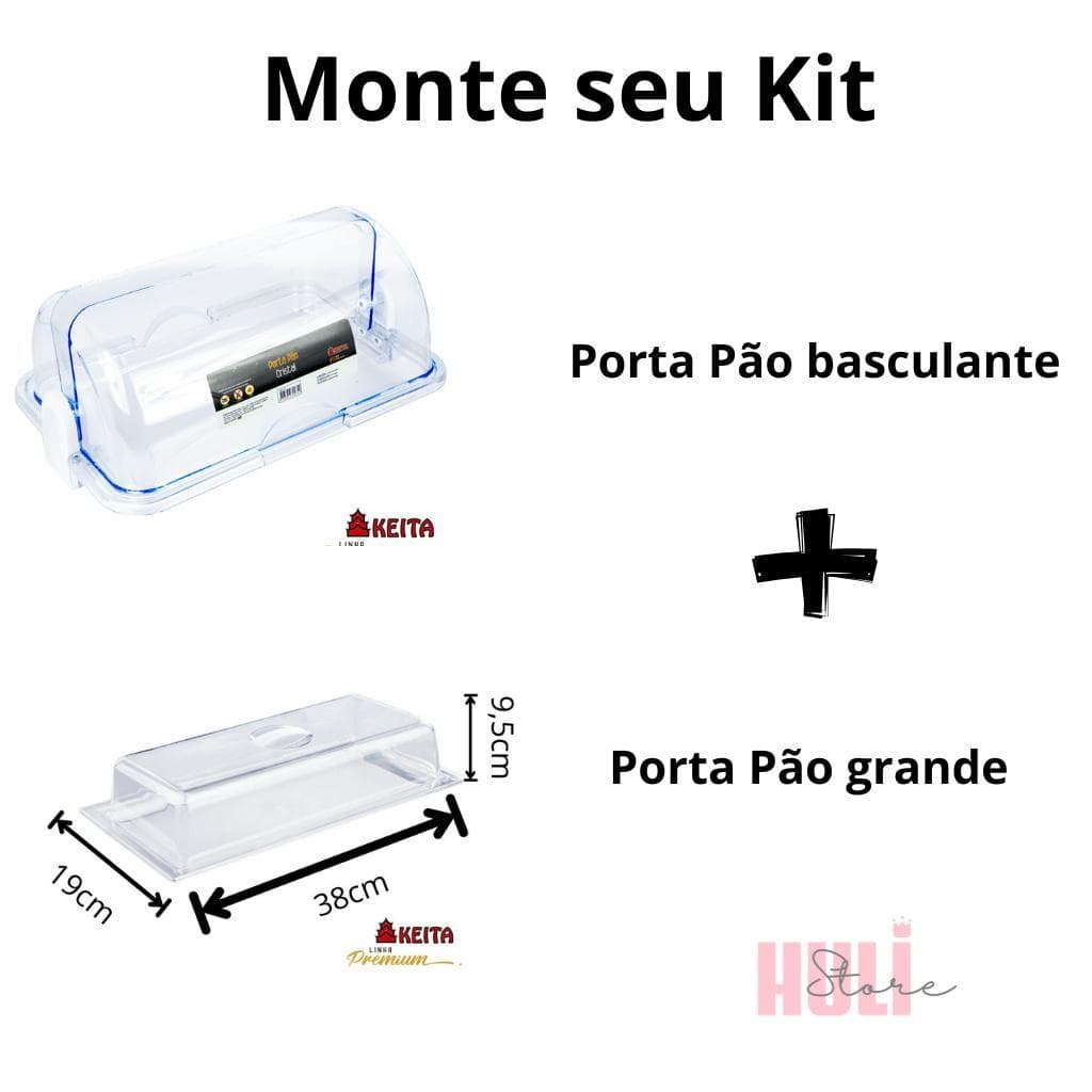 KIT COMBO ESPECIAIS:ECONOMIZE E GANHE MAIS COM COMBOS IMPERDIVEIS PORTA PAO PORTA QUEIJO KEITA