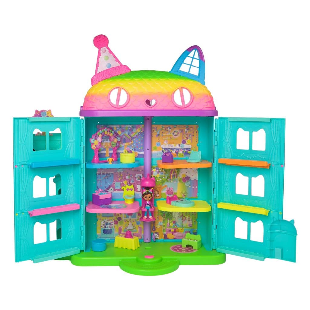 Gabbys Dollhouse Casa da Gabby Playset Casinha de Bonecas para Meninas - Sunny DreamWorks