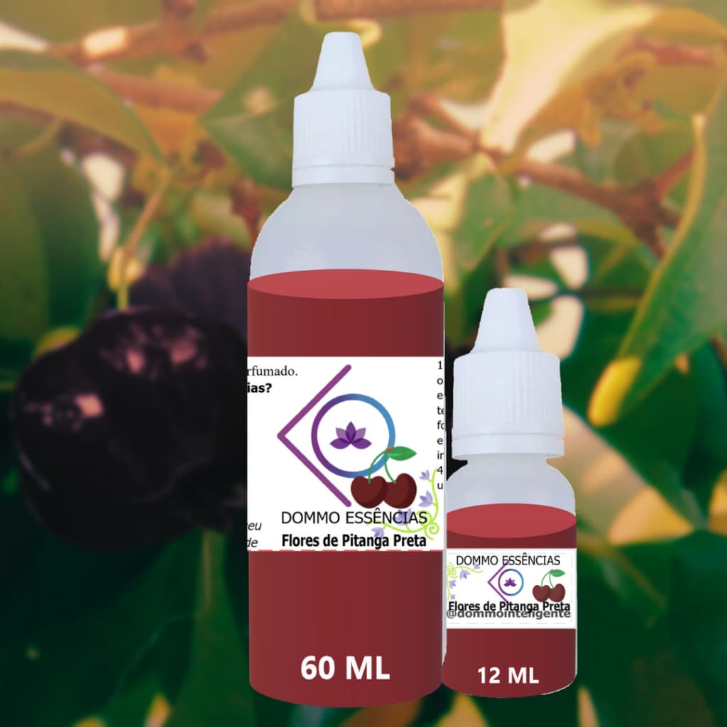 PITANGA PRETA - Essência de 12 e 60 ml CONCENTRADA para Sabonete Umidificador Home Spray