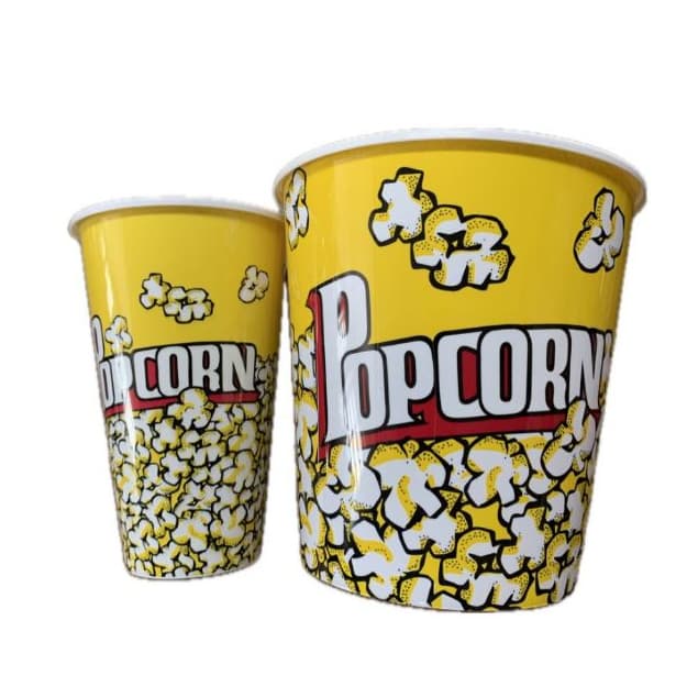 Copo Pipoca Plástico Clink 1.1 L e 3L