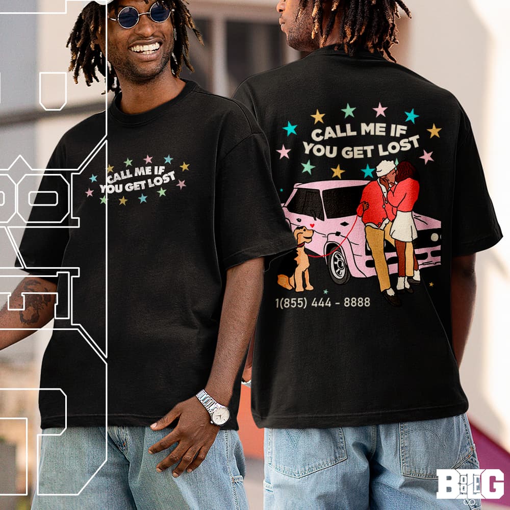 Camiseta Basica e Oversized Tyler Creator Igor Call Me If You Get Lost Love Golf Unissex
