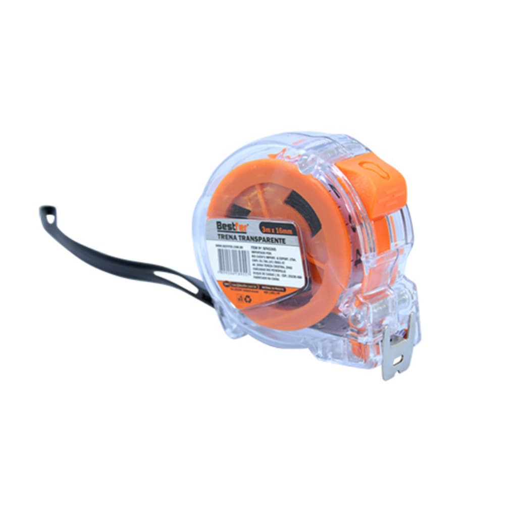 Trena Transparente 3mx16mm Bestfer Mega Resistente