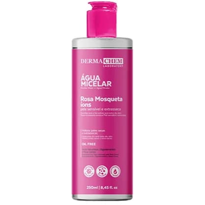 Água Micelar Rosa Mosqueta Íons Dermachem 250ml