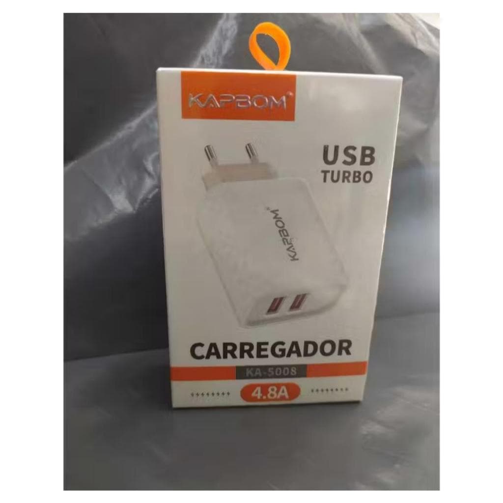 Carregador USB TURBO KA-508 4,8A