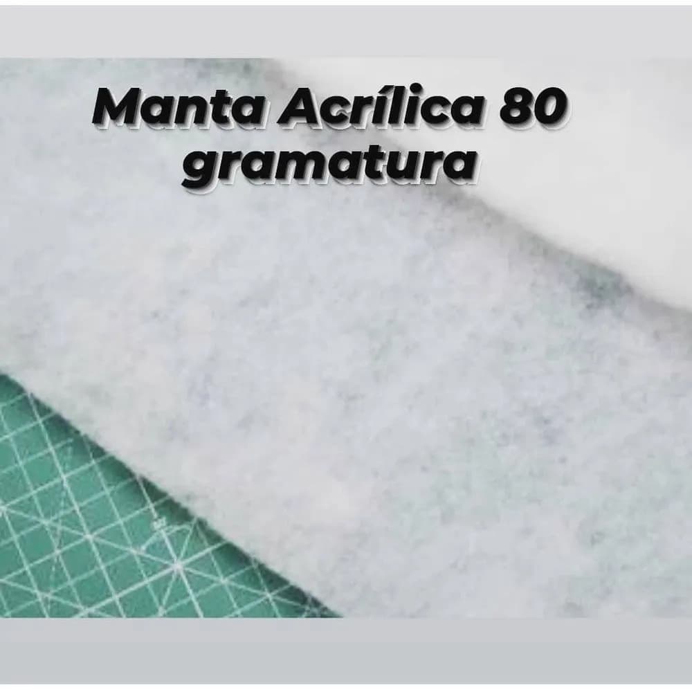 MAnta Acrílica Gramatura 80 Filtro de Aquário ( 1 metro por 1,40 )