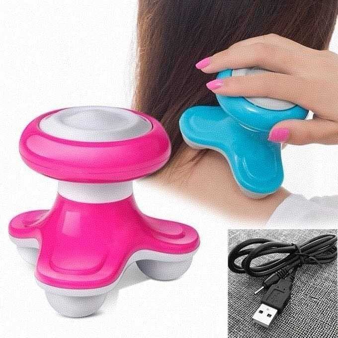 Mini Massageador eletrico mimo corporal pescoco costas