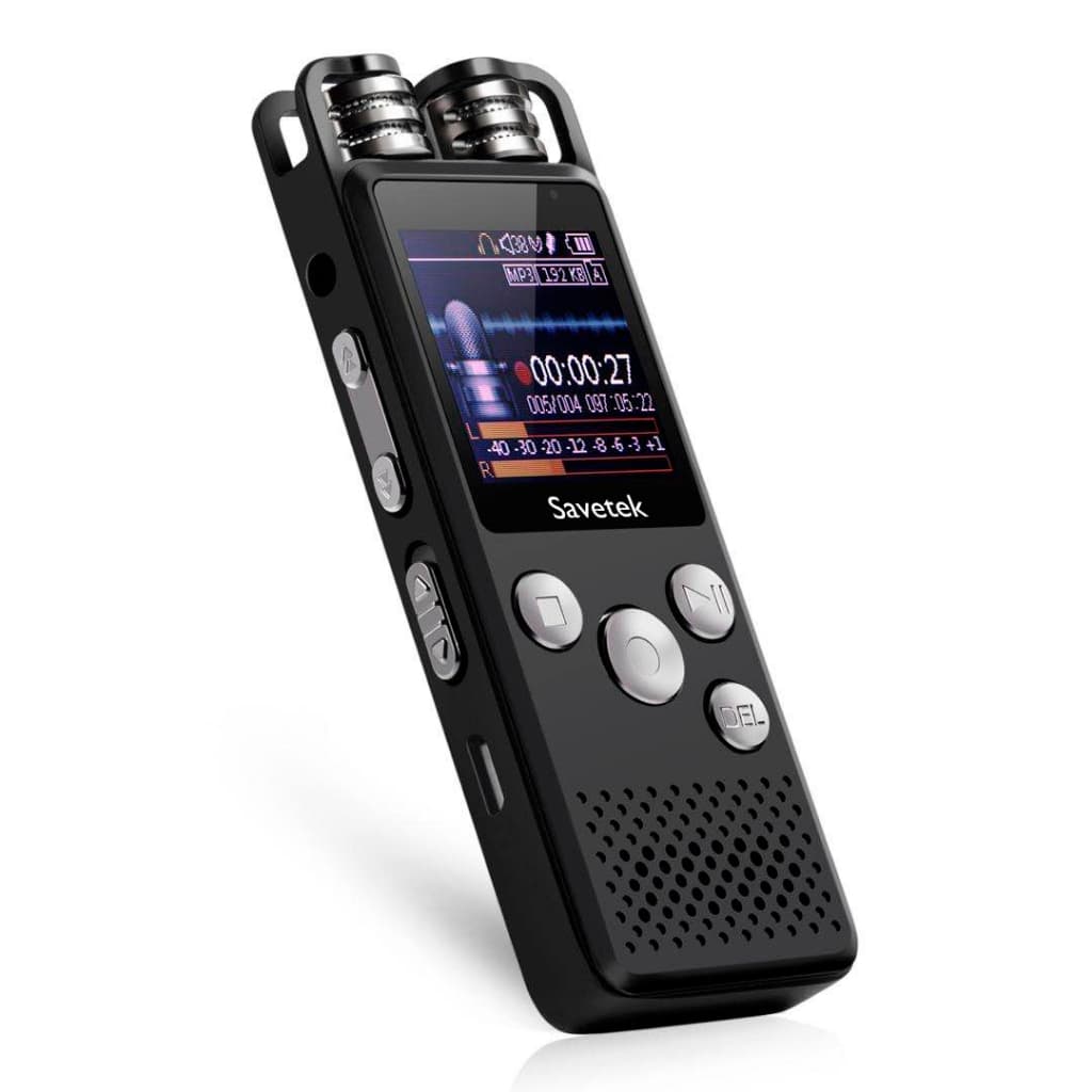 Gravador Digital Ativado Por Voz - Profissional 16 Gb