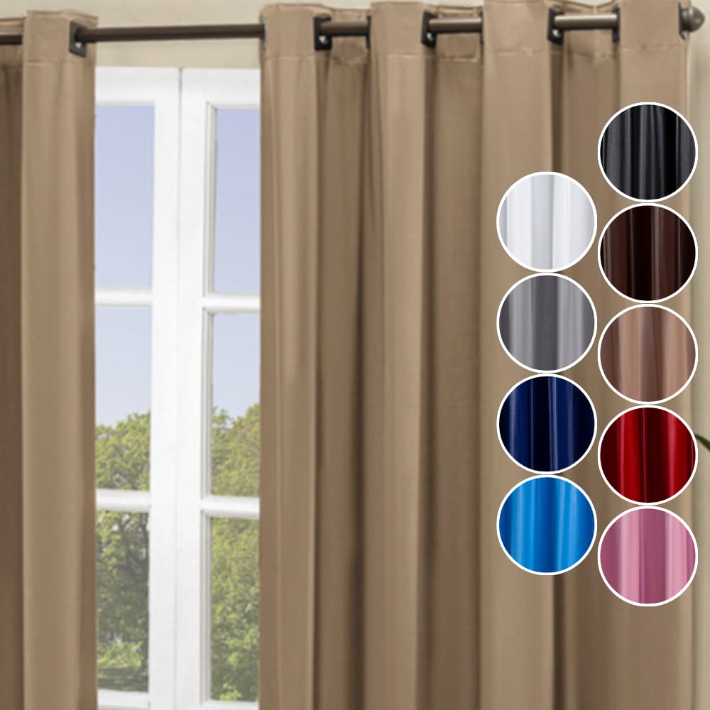 Cortina Blackout PVC 2,80m x 2,30m Corta 100% Luz Sala, Quarto, Cozinha Blecaute