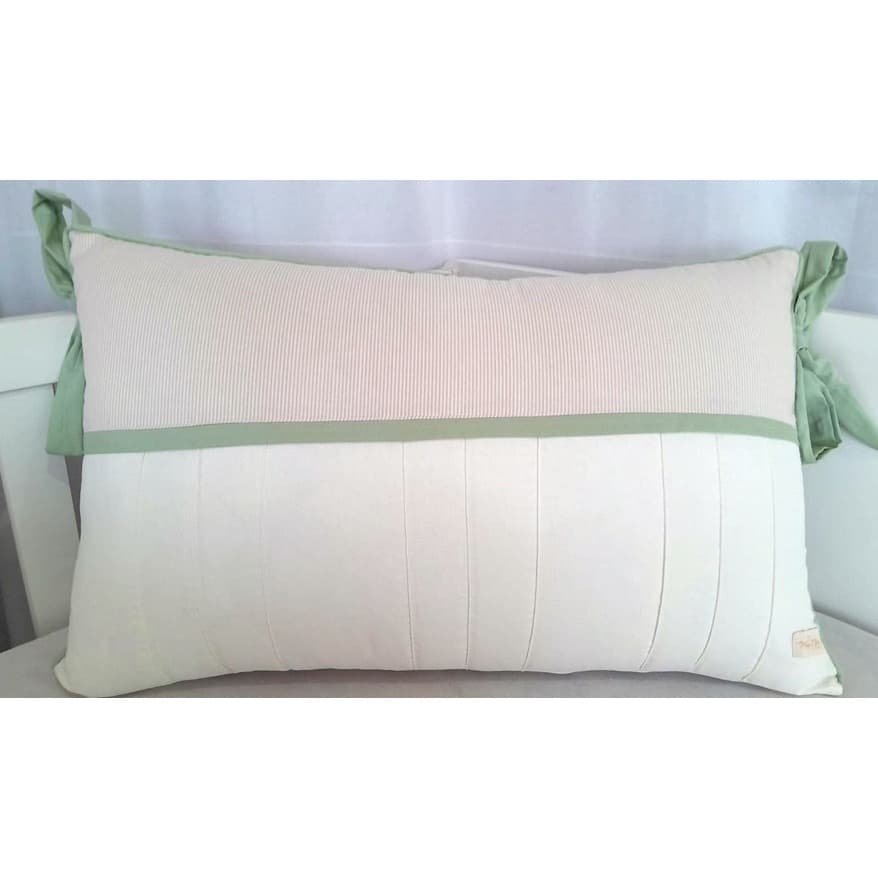 Almofada Cabeceira Decorativa Bita Berço Bebê Verde