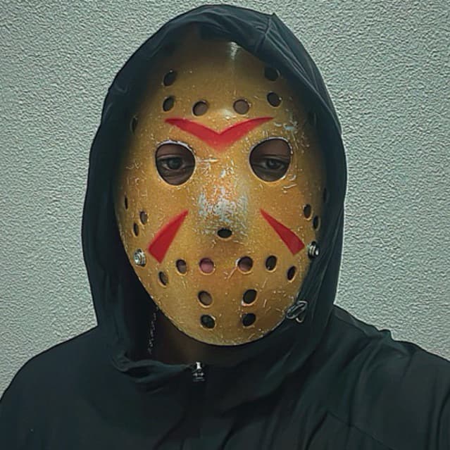 Máscara do Jason - assustadora - Filme Jason Sexta Feira 13 - Halloween Festas Eventos